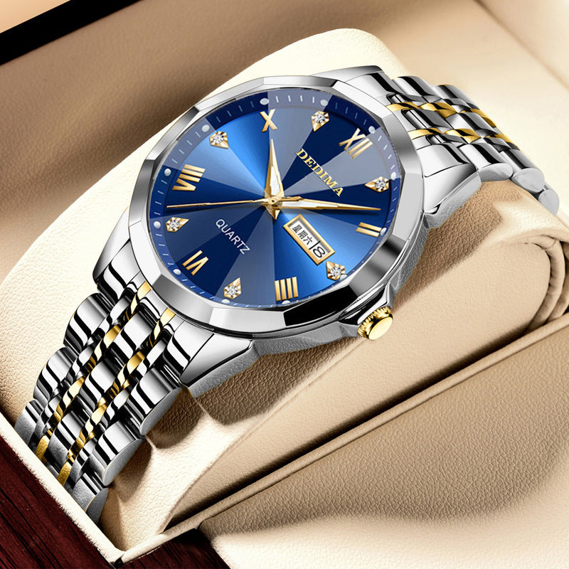 Men's Watch Waterproof Super Luminous Luxury Watch image 1