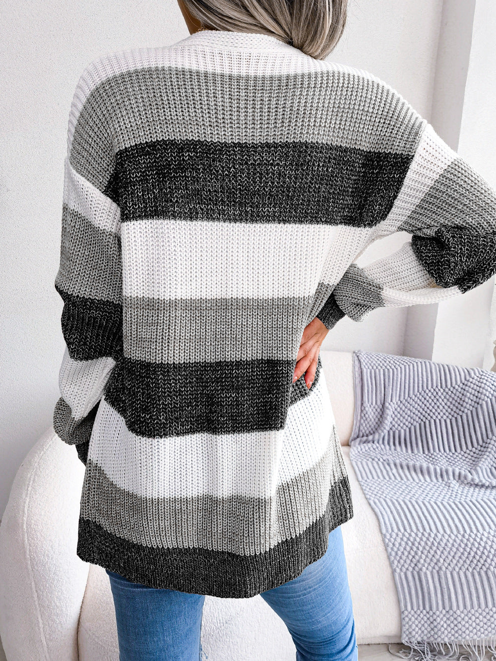 Colorblock Knit Cardigan product image 5