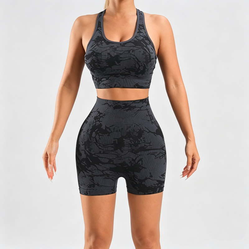 Tie Dye Seamless Shorts Set product image 3
