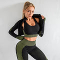 Seamless 3-Piece Yoga Set image 14