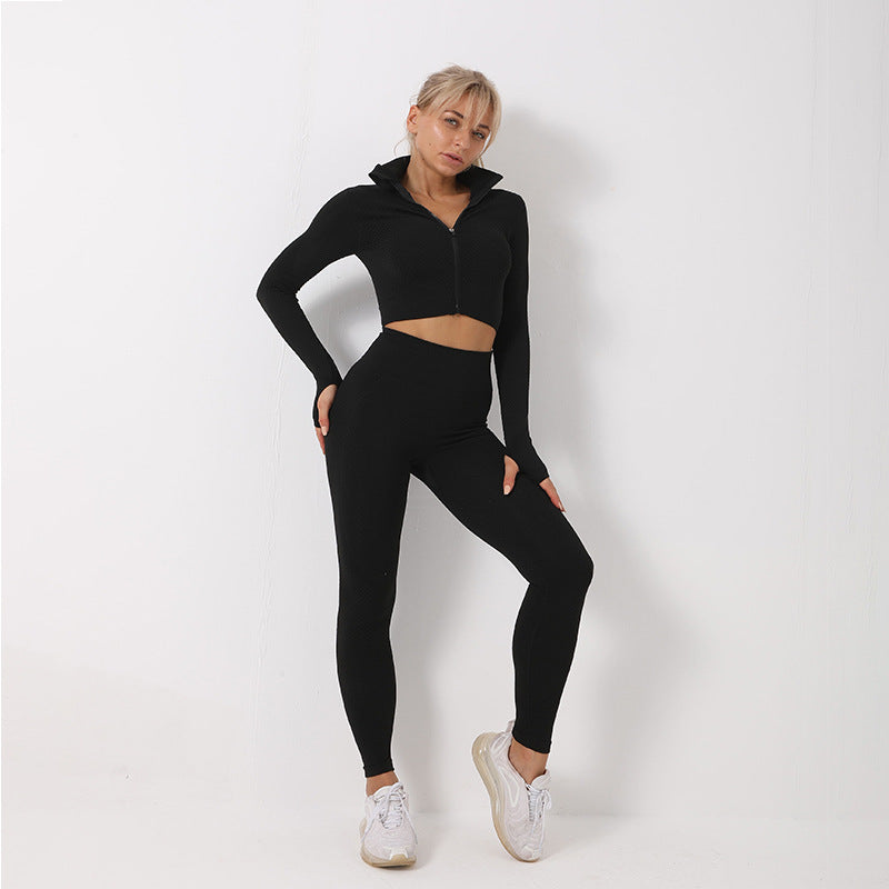 Seamless 3-Piece Yoga Set image 8