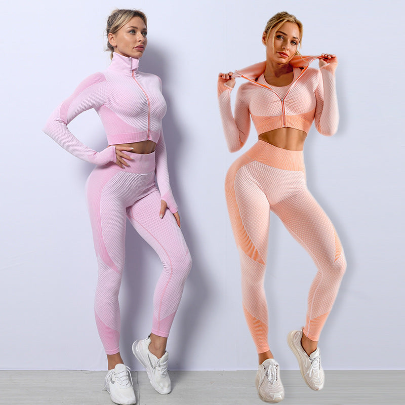 Seamless 3-Piece Yoga Set image 15
