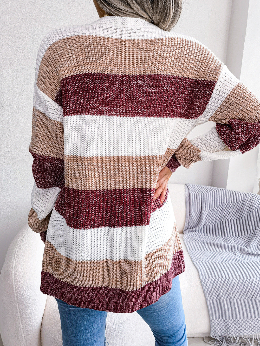 Colorblock Knit Cardigan product image 6