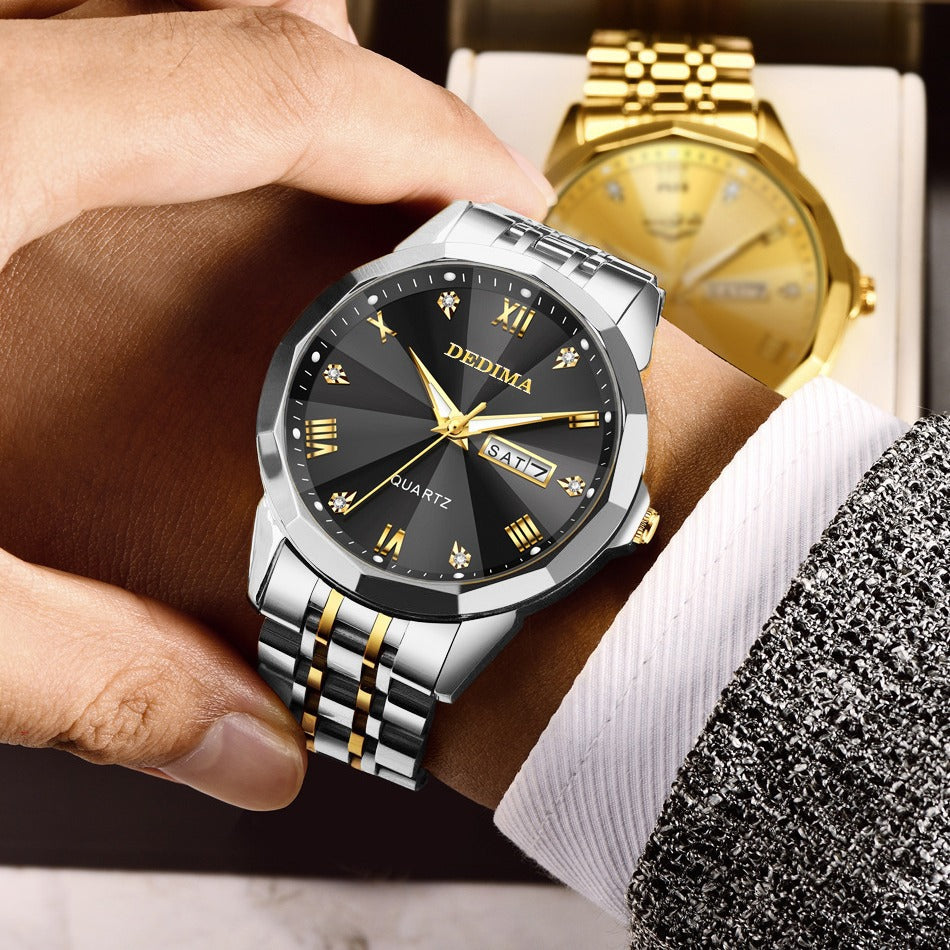 Men's Watch Waterproof Super Luminous Luxury Watch image 15