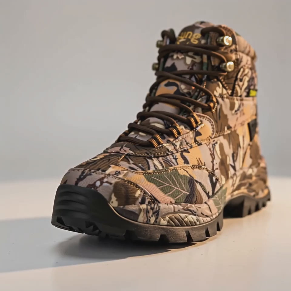 Camouflage Tactical Boots product video